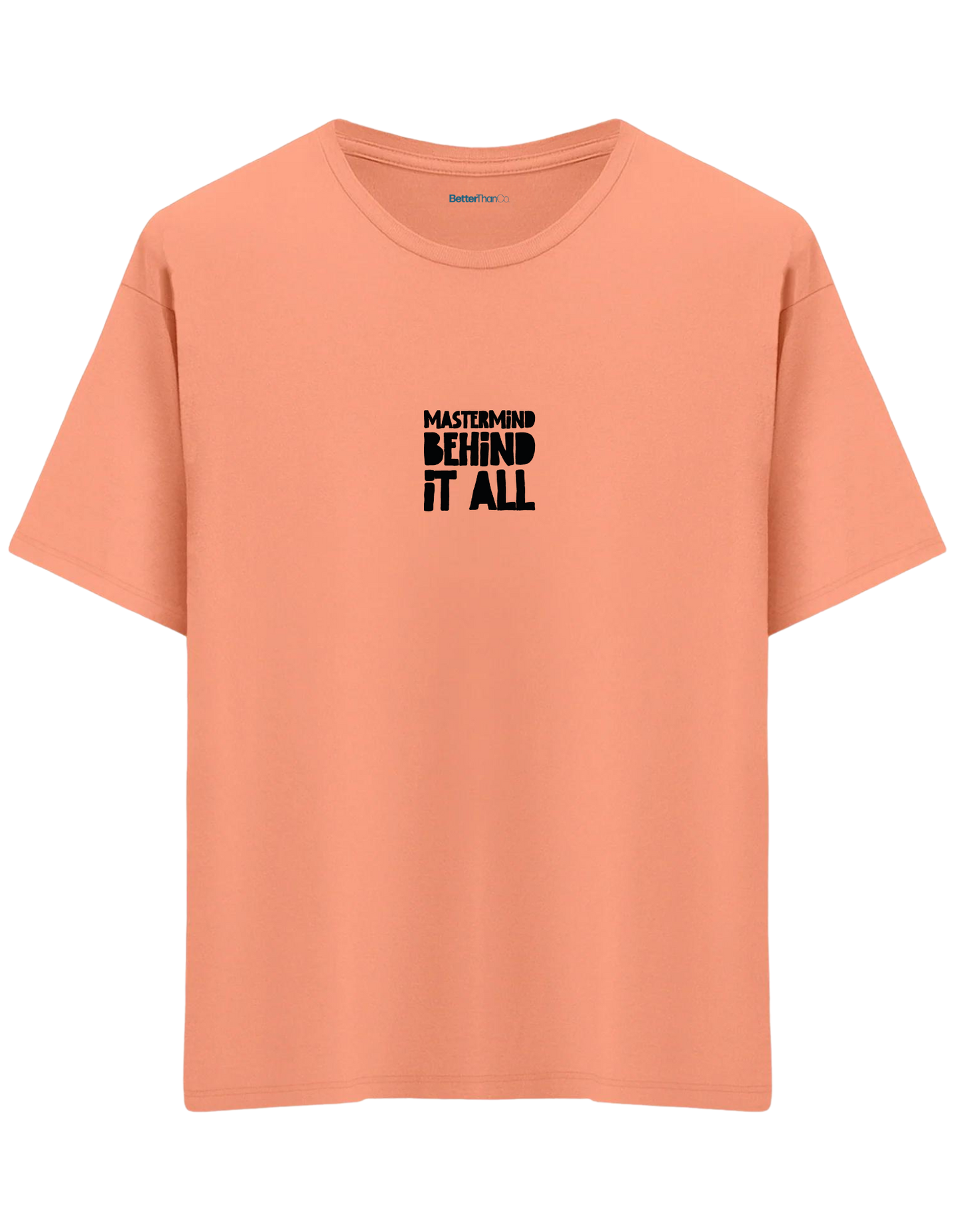Mastermind Baskılı Bisiklet Yaka Oversize T-shirt
