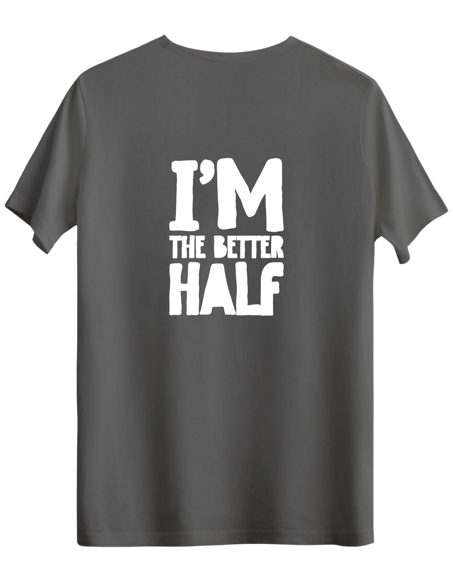 The Better Half Baskılı Bisiklet Yaka Regular T-shirt