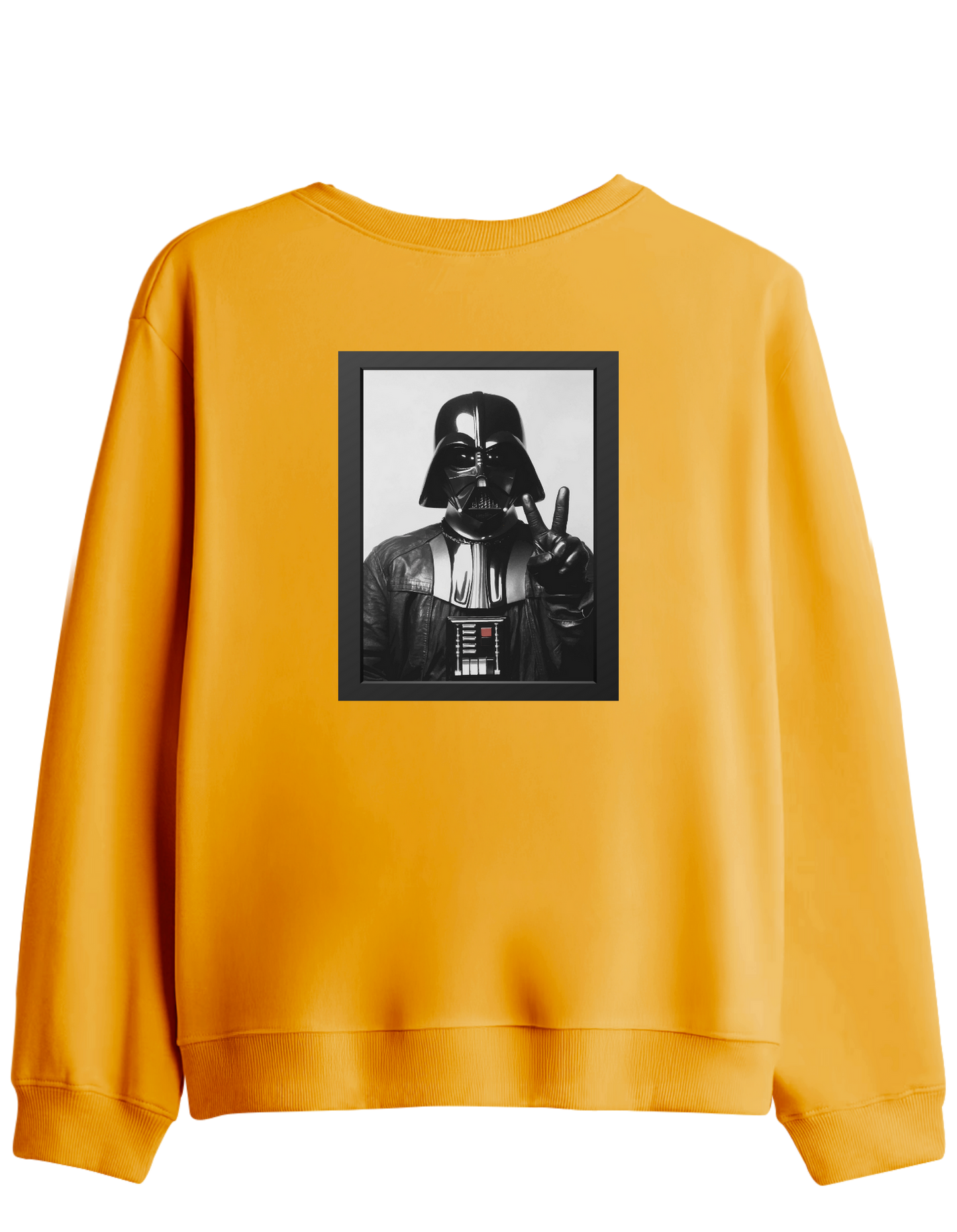 Master Of Peace Baskılı Bisiklet Yaka Sweatshirt