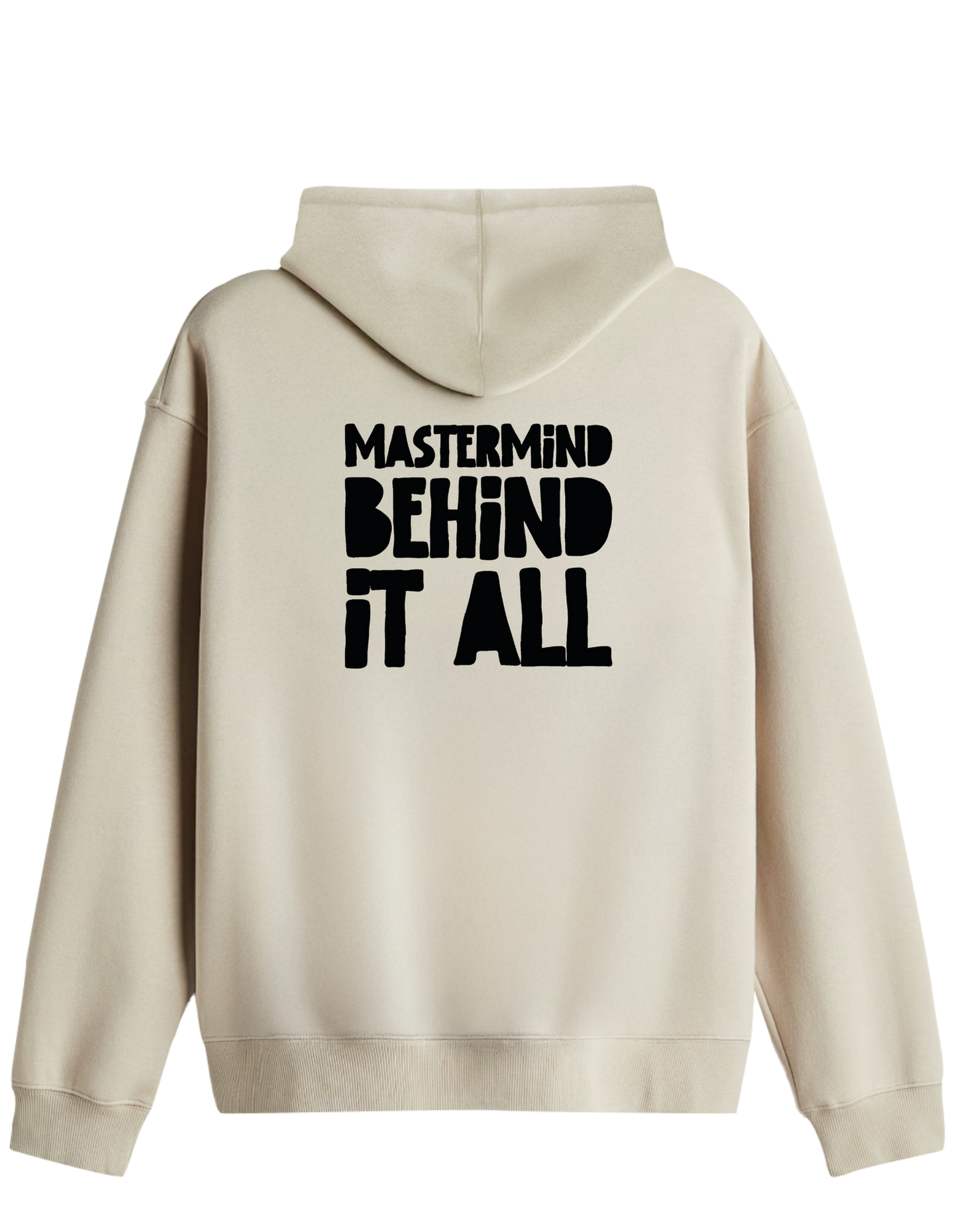 Mastermind Baskılı Unisex Kapüşonlu Yaka Hoodie