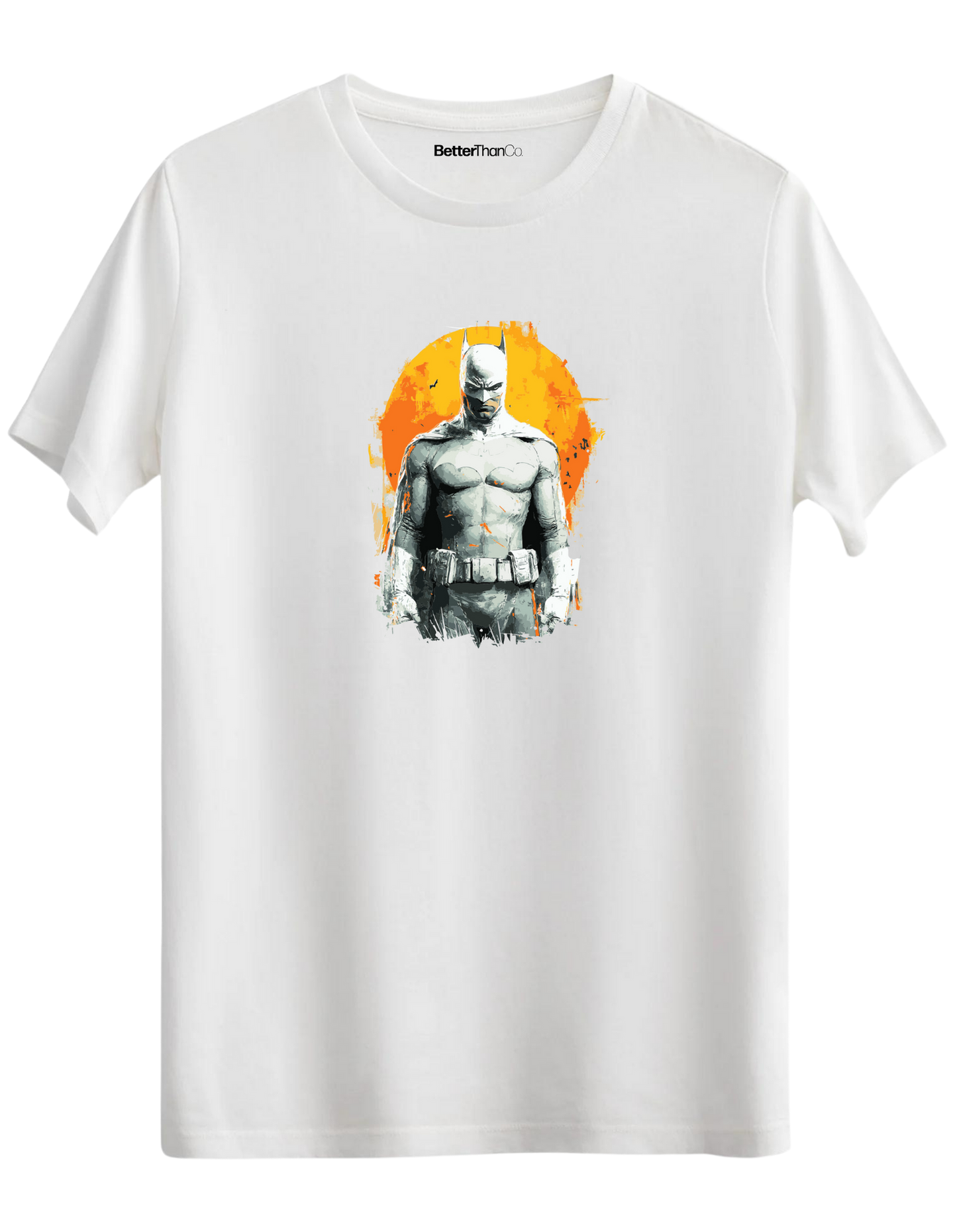 Whiteman Baskılı Bisiklet Yaka Regular T-shirt