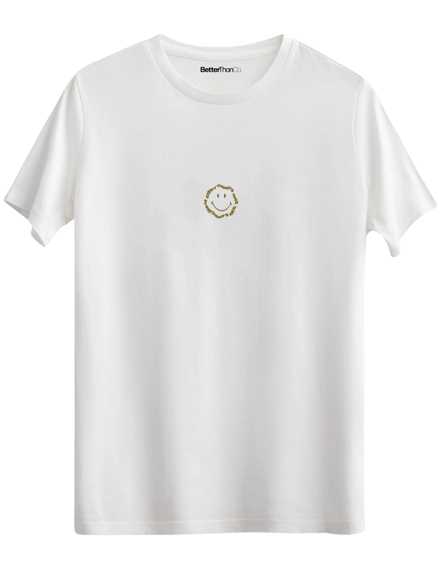 Nice Baskılı Bisiklet Yaka Regular T-shirt