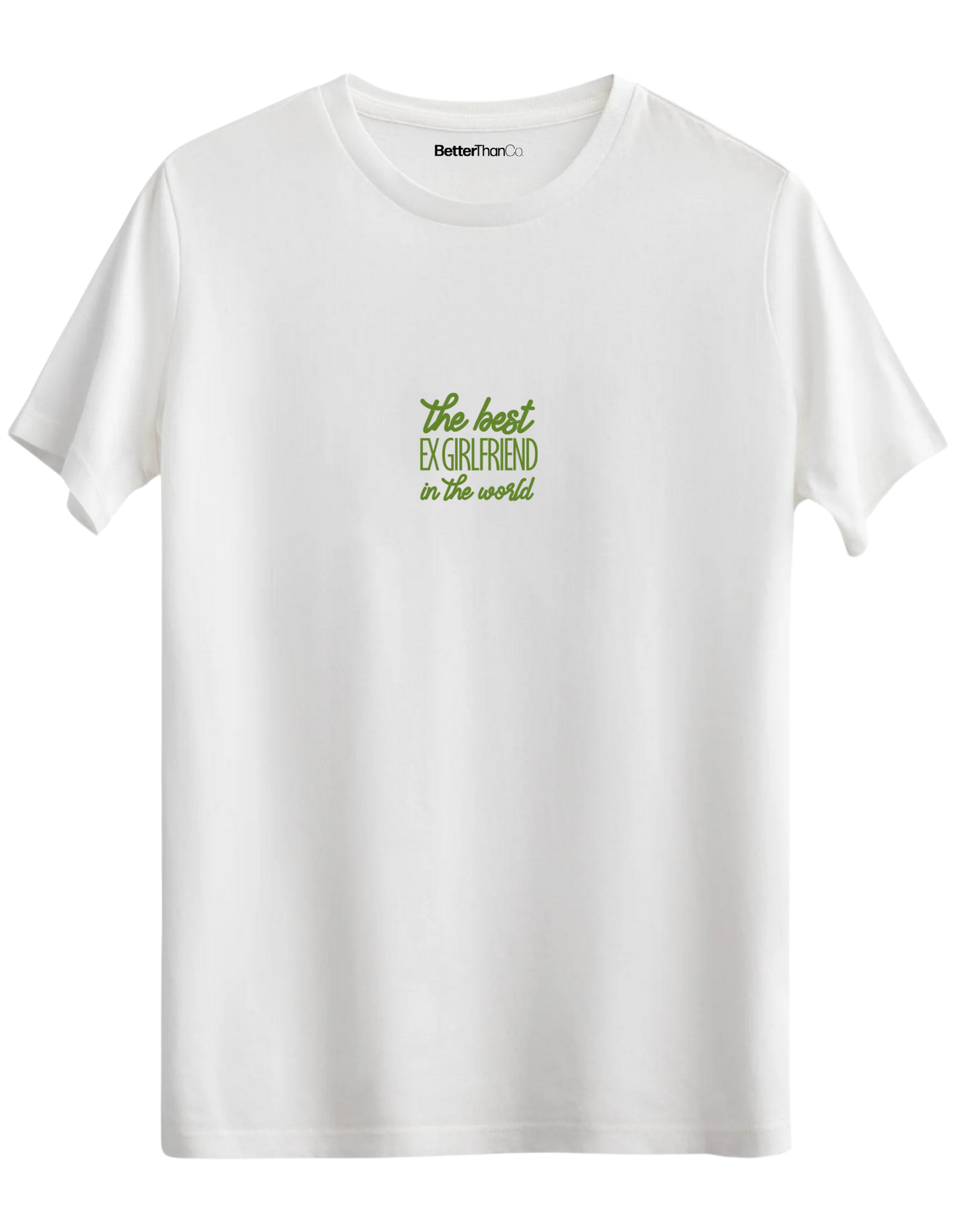 Ex Girlfriend Baskılı Bisiklet Yaka Regular T-shirt