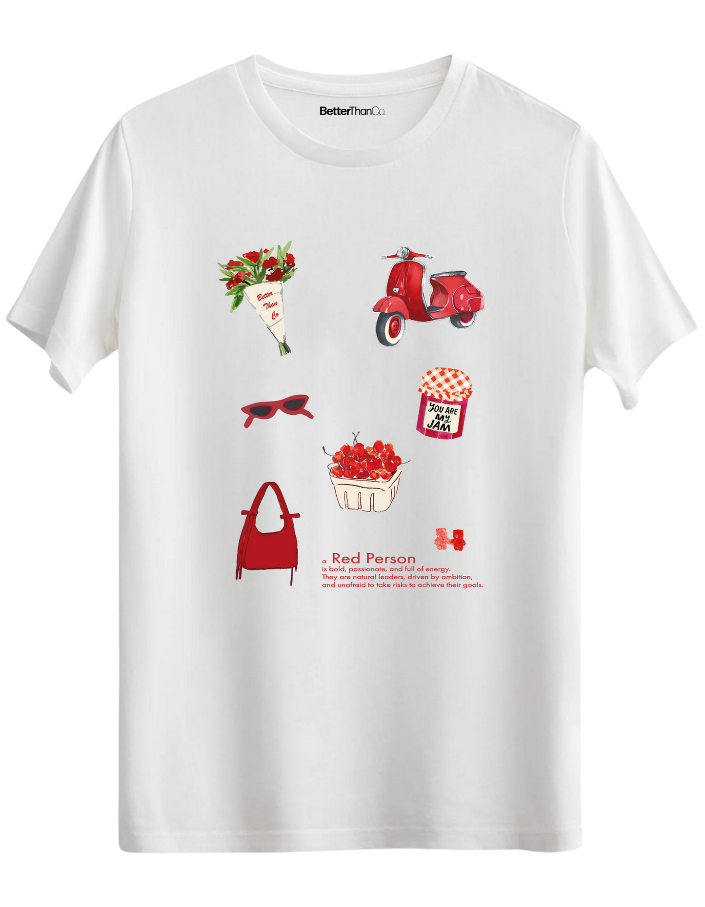 Red Person - Regular T-shirt