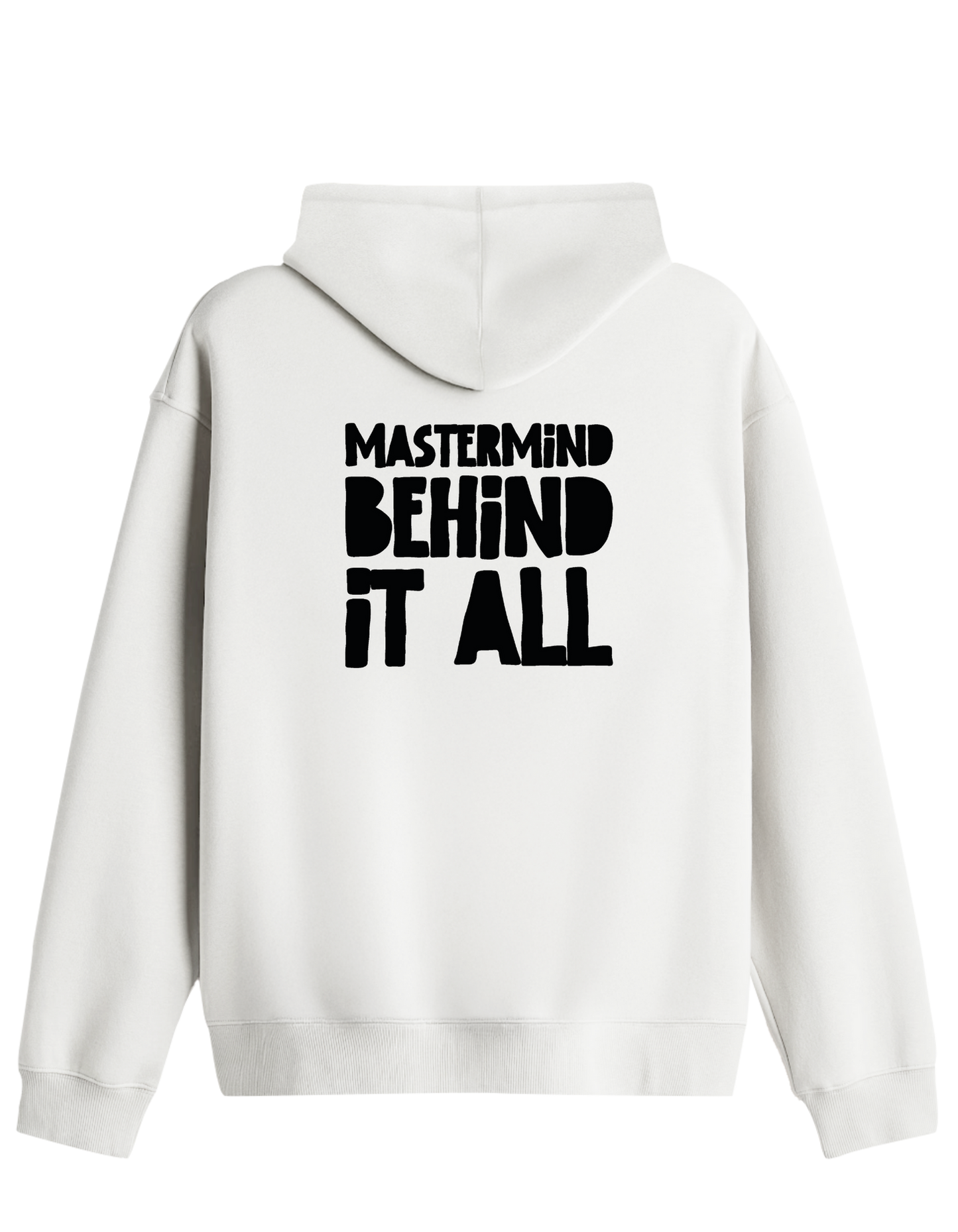 Mastermind Baskılı Unisex Kapüşonlu Yaka Hoodie