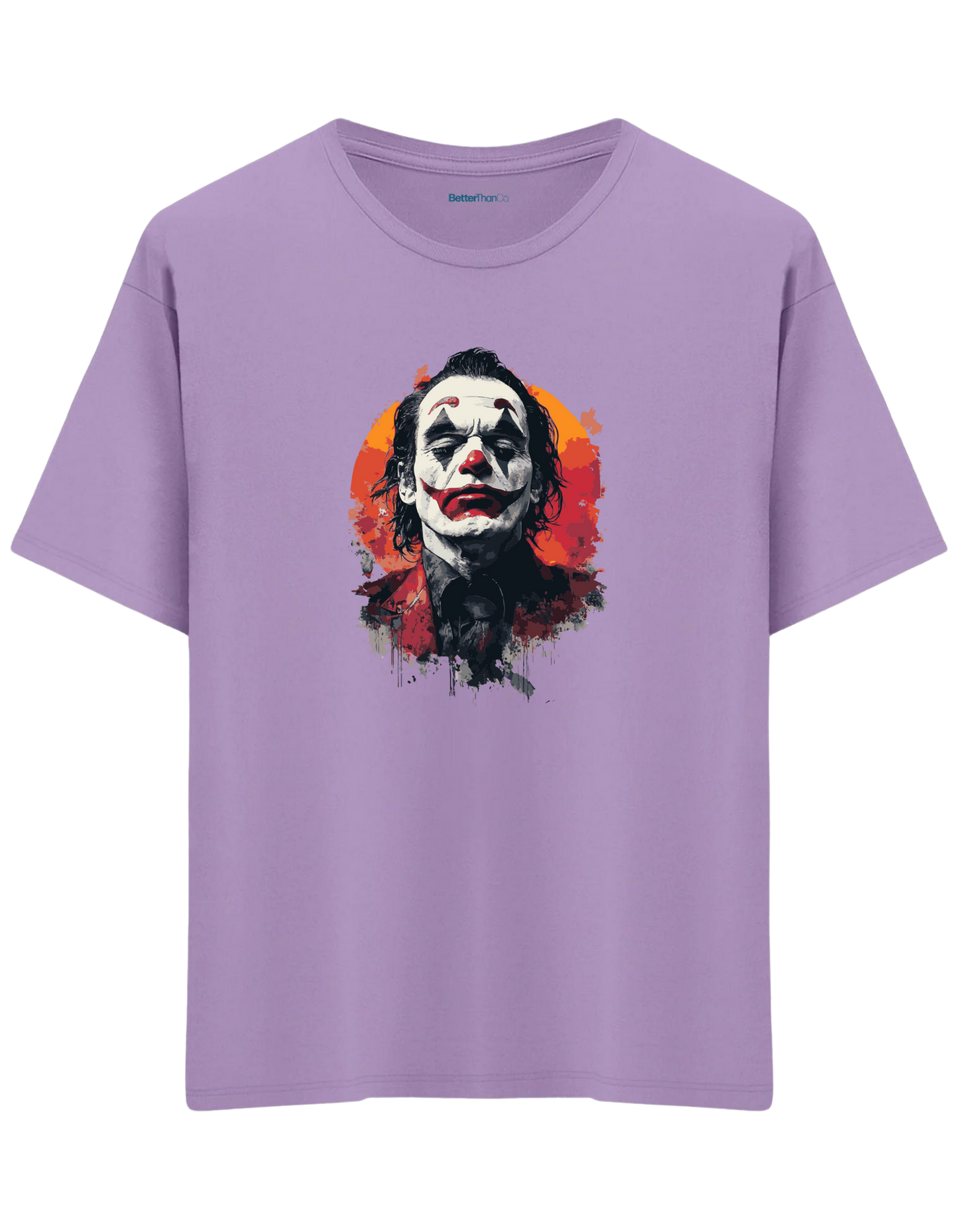 Sadness Baskılı Bisiklet Yaka Oversize T-shirt