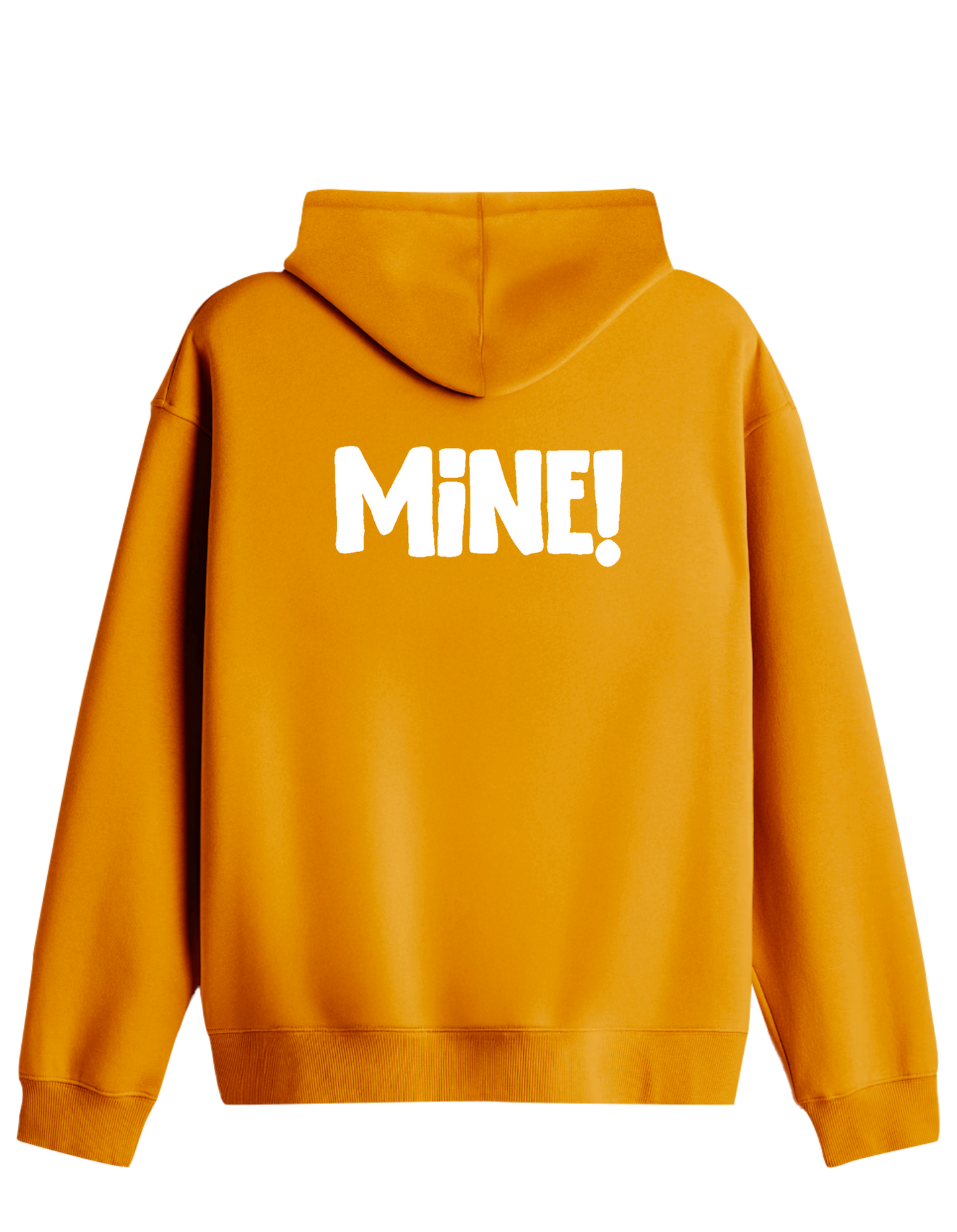 Mine! Baskılı Unisex Kapüşonlu Yaka Hoodie