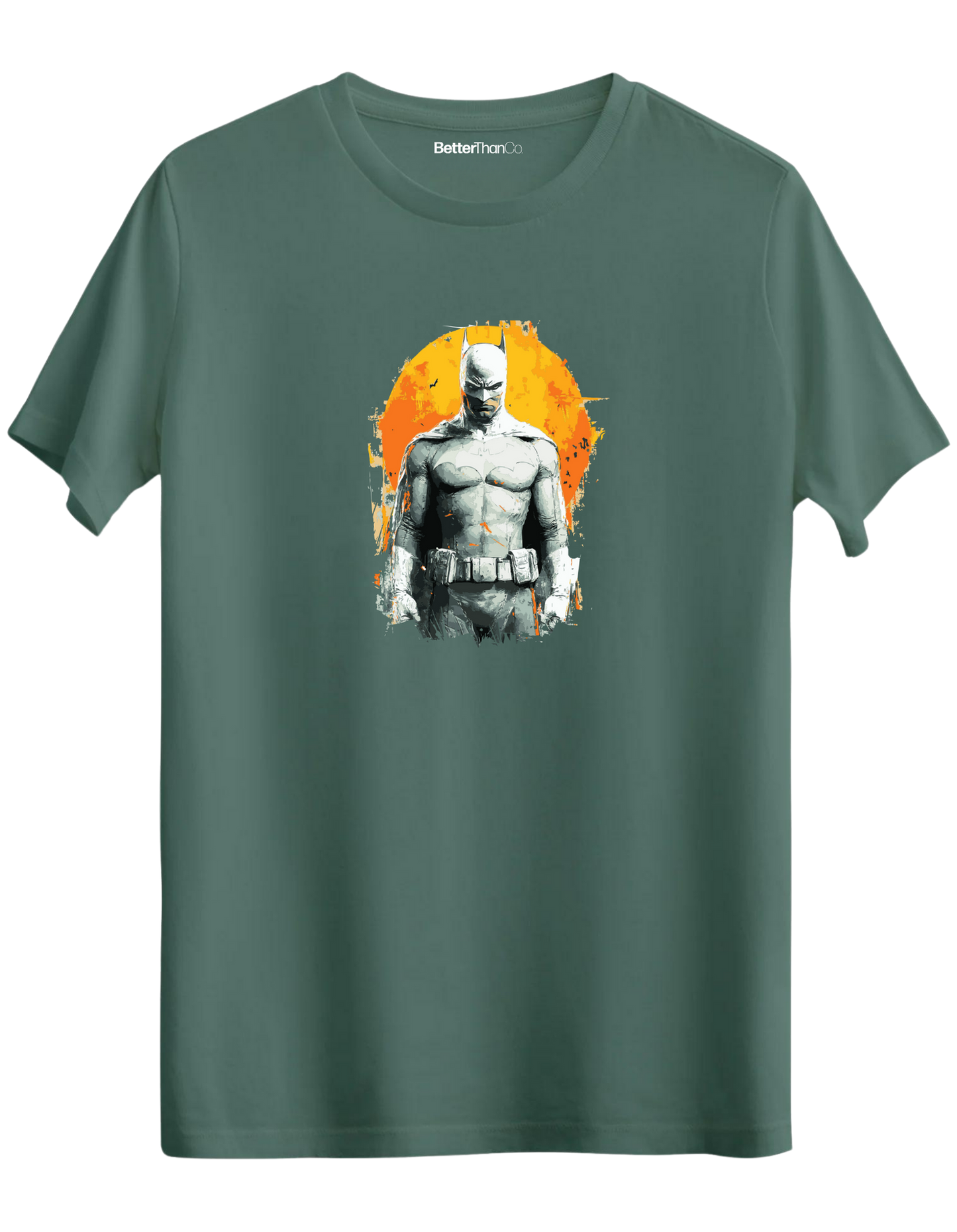 Whiteman Baskılı Bisiklet Yaka Regular T-shirt