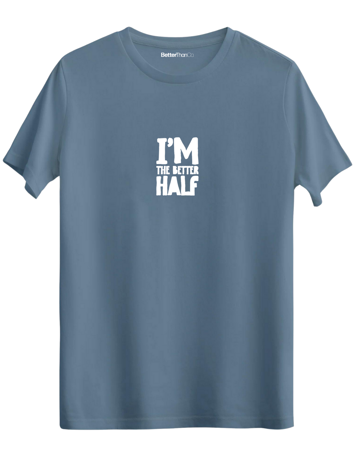 The Better Half Baskılı Bisiklet Yaka Regular T-shirt
