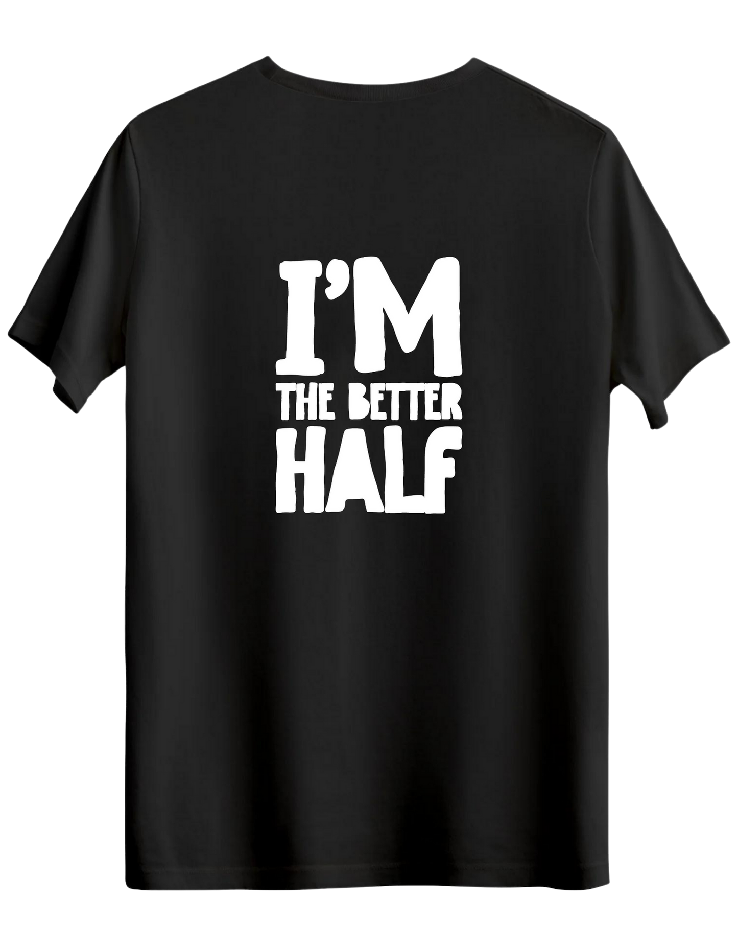 The Better Half Baskılı Bisiklet Yaka Regular T-shirt