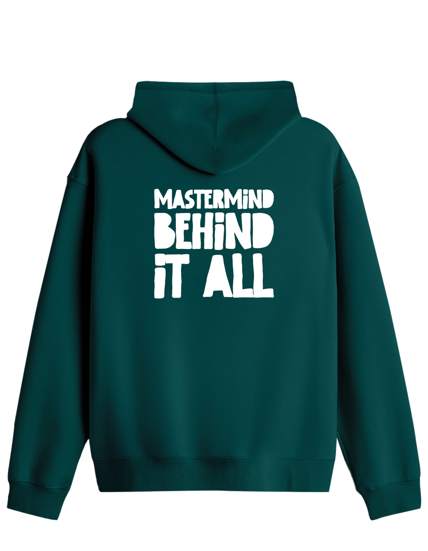 Mastermind Baskılı Unisex Kapüşonlu Yaka Hoodie