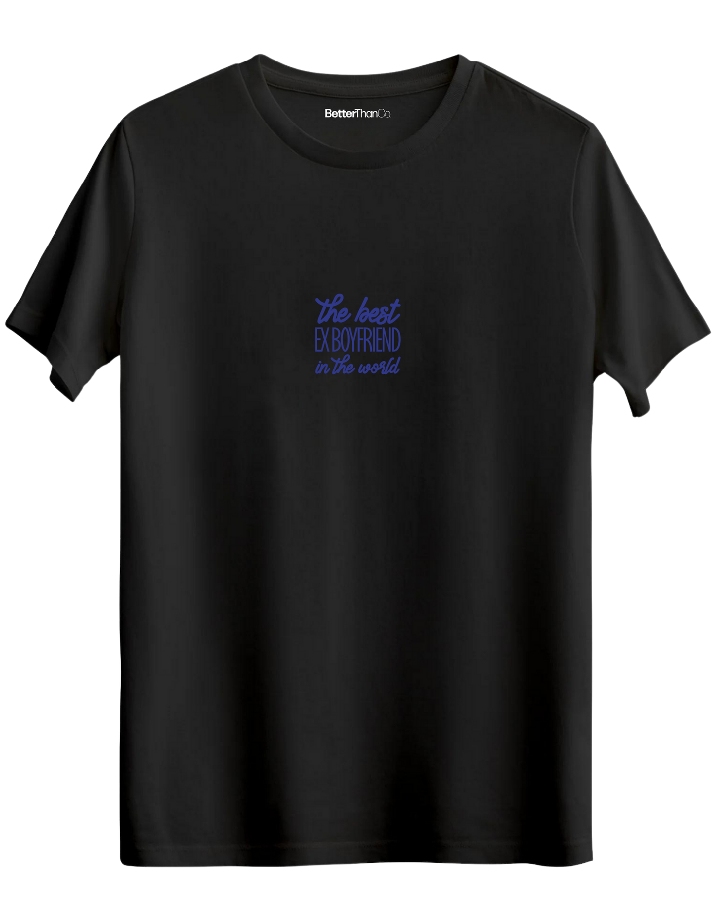 Ex Boyfriend Baskılı Bisiklet Yaka Regular T-shirt