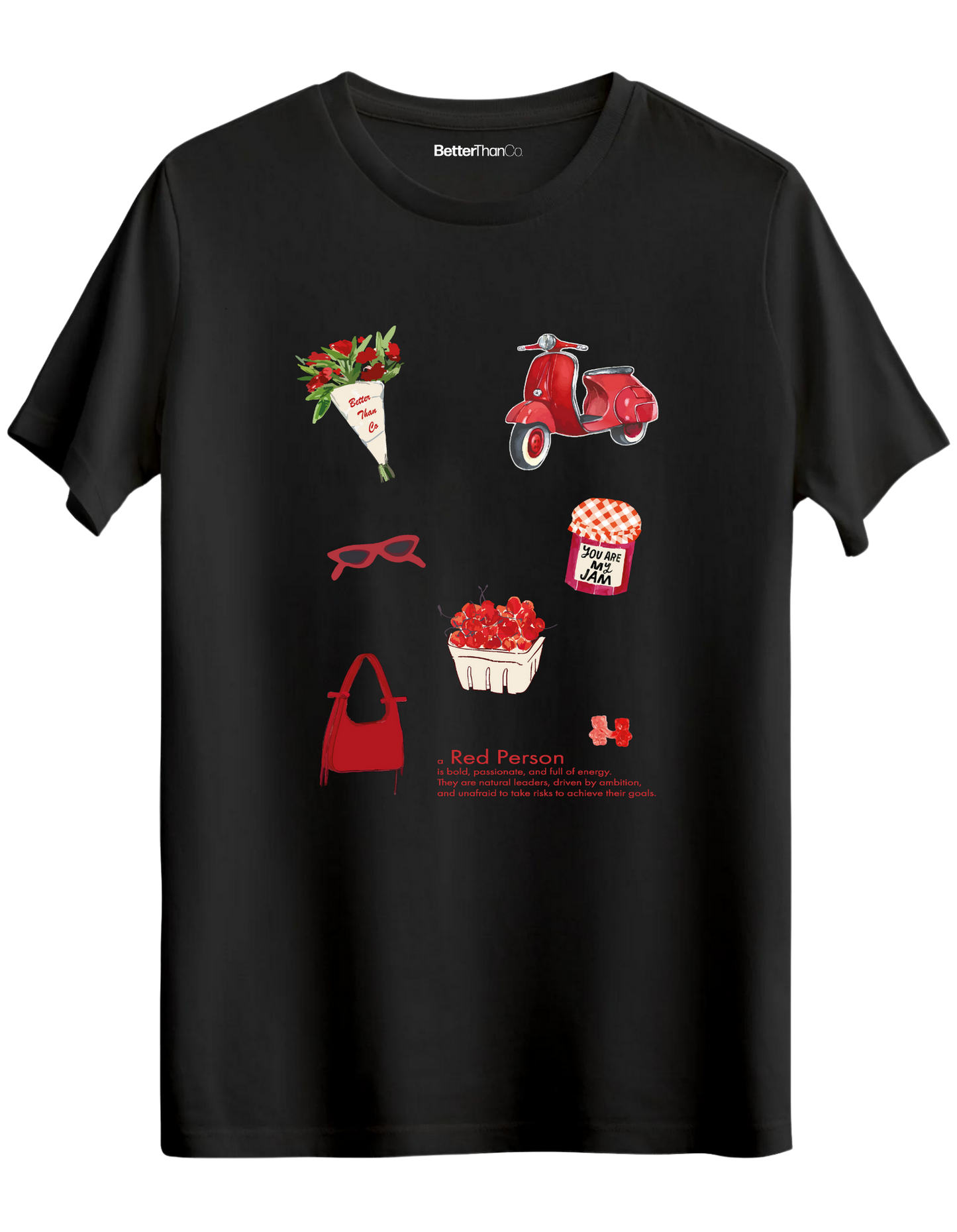 Red Person - Regular T-shirt