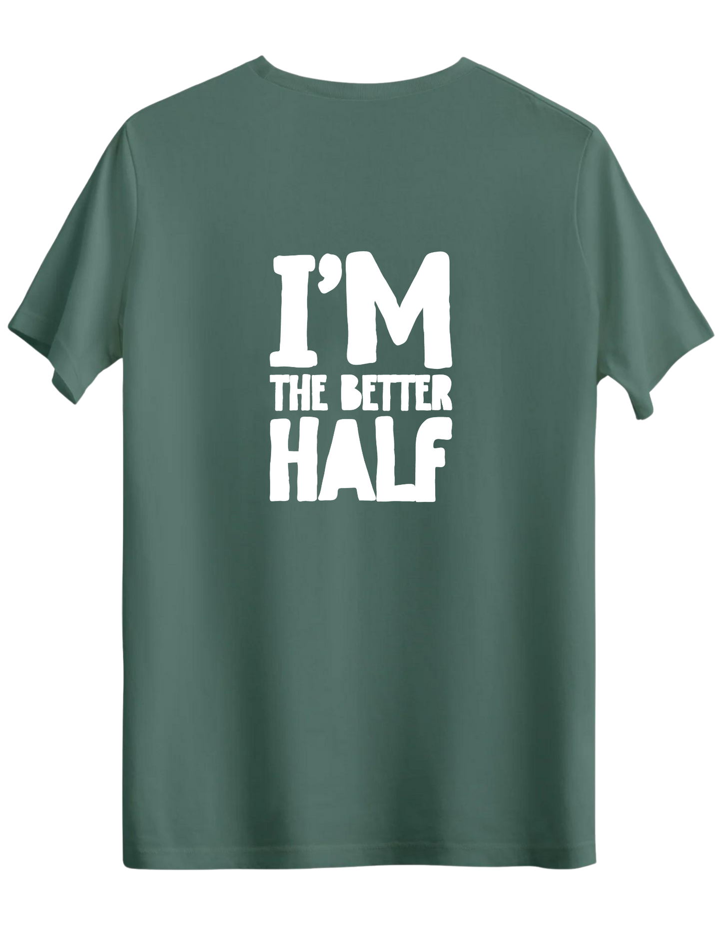 The Better Half Baskılı Bisiklet Yaka Regular T-shirt