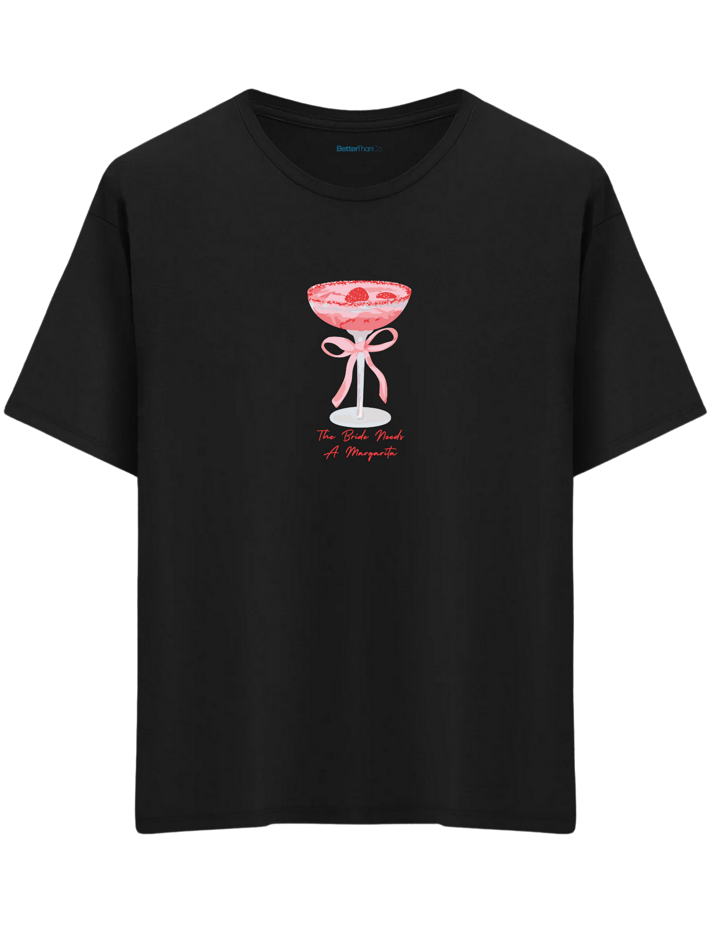Bride Baskılı Bisiklet Yaka Oversize T-shirt