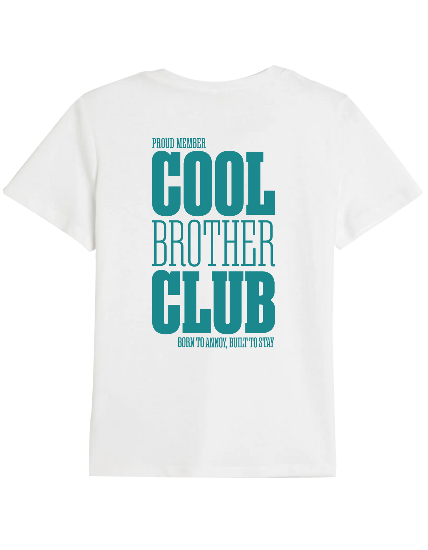 Cool Brothers Club Baskılı Bisiklet Yaka Çocuk t-shirt