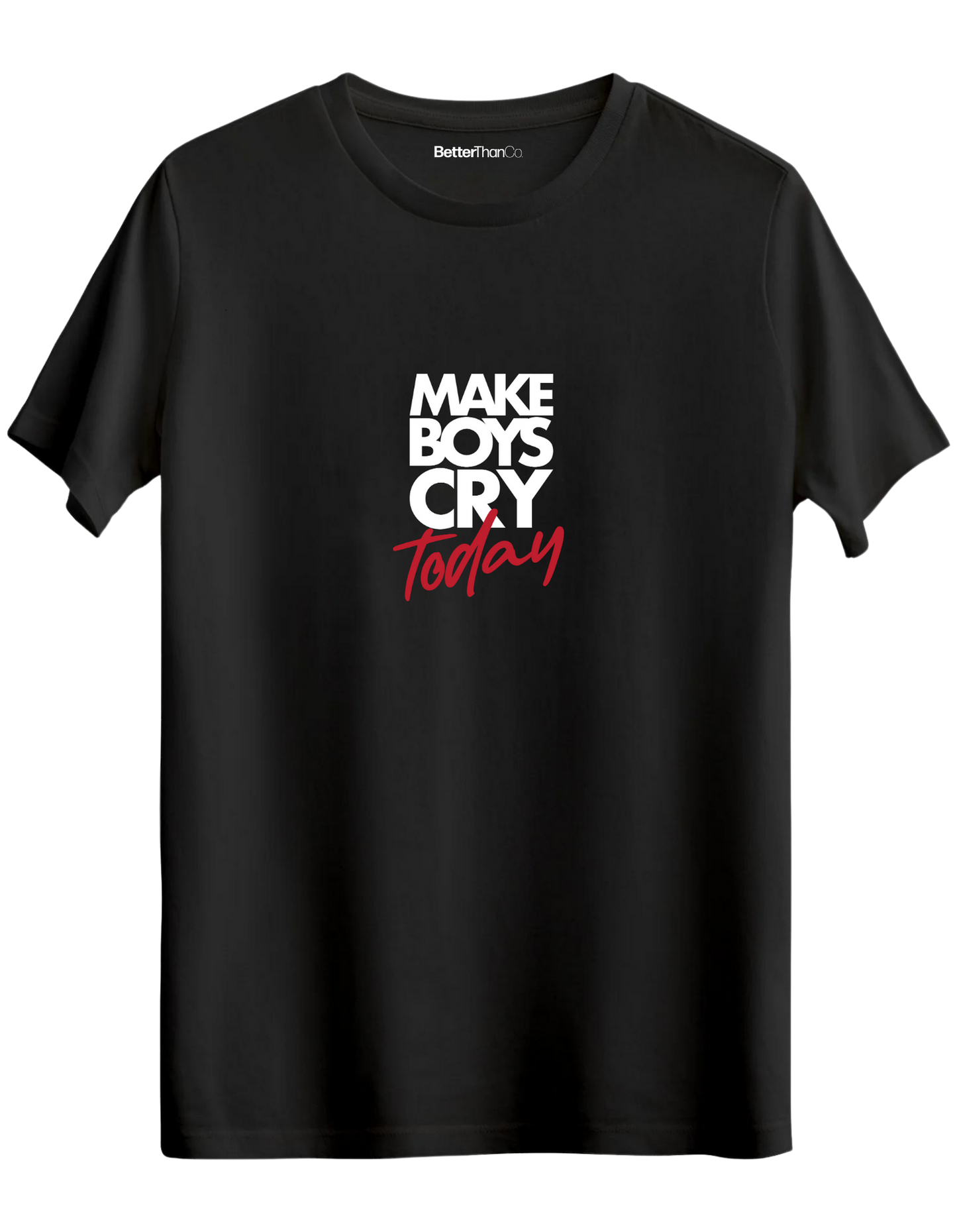 Today Baskılı Bisiklet Yaka Regular T-shirt