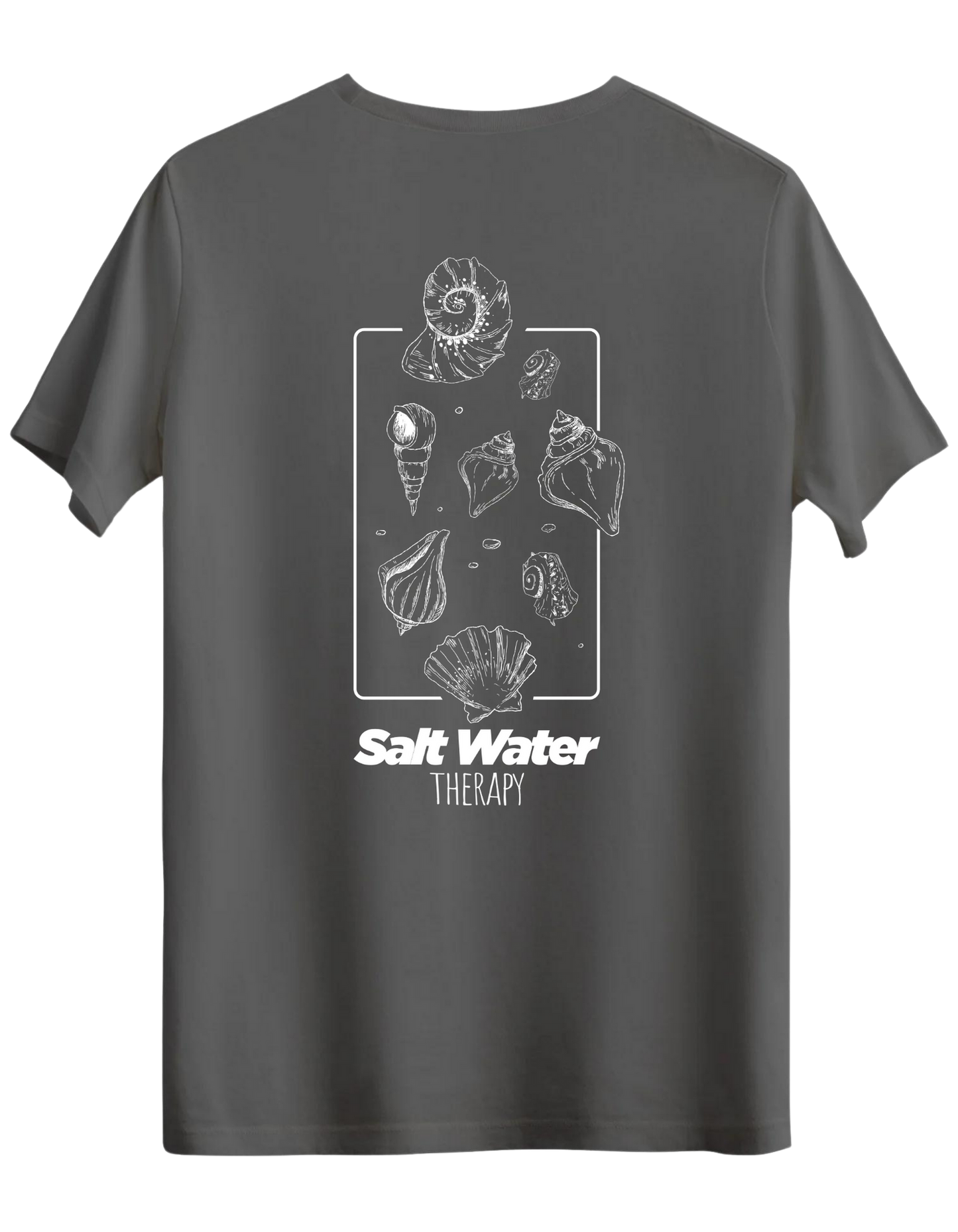 Salt Water Baskılı Bisiklet Yaka Regular T-shirt