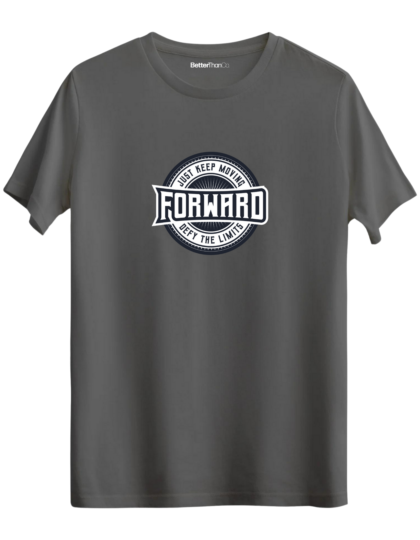 Forward Baskılı Bisiklet Yaka Regular T-shirt