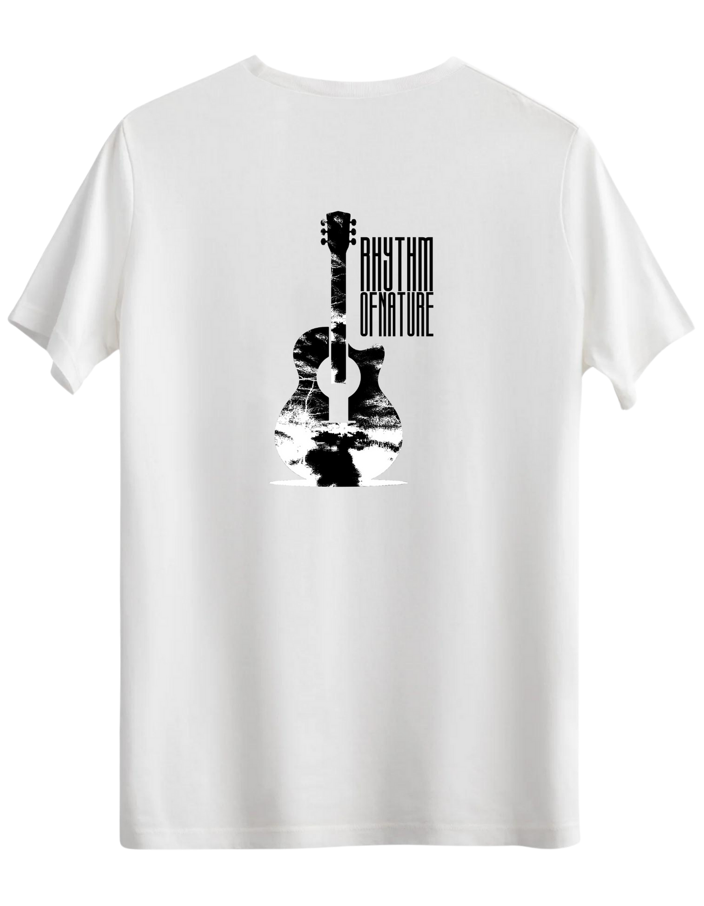 Rhythm Of Nature Baskılı Bisiklet Yaka Regular T-shirt