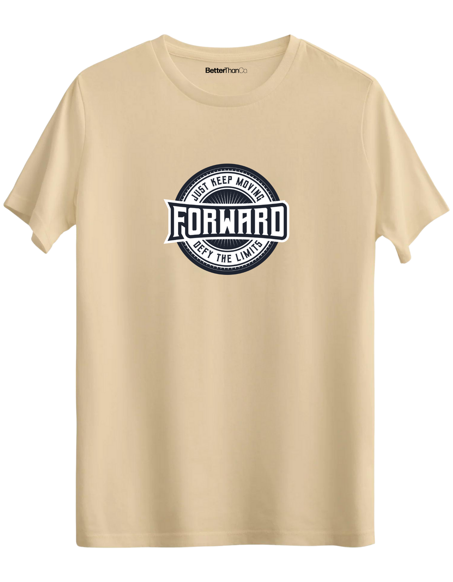 Forward Baskılı Bisiklet Yaka Regular T-shirt
