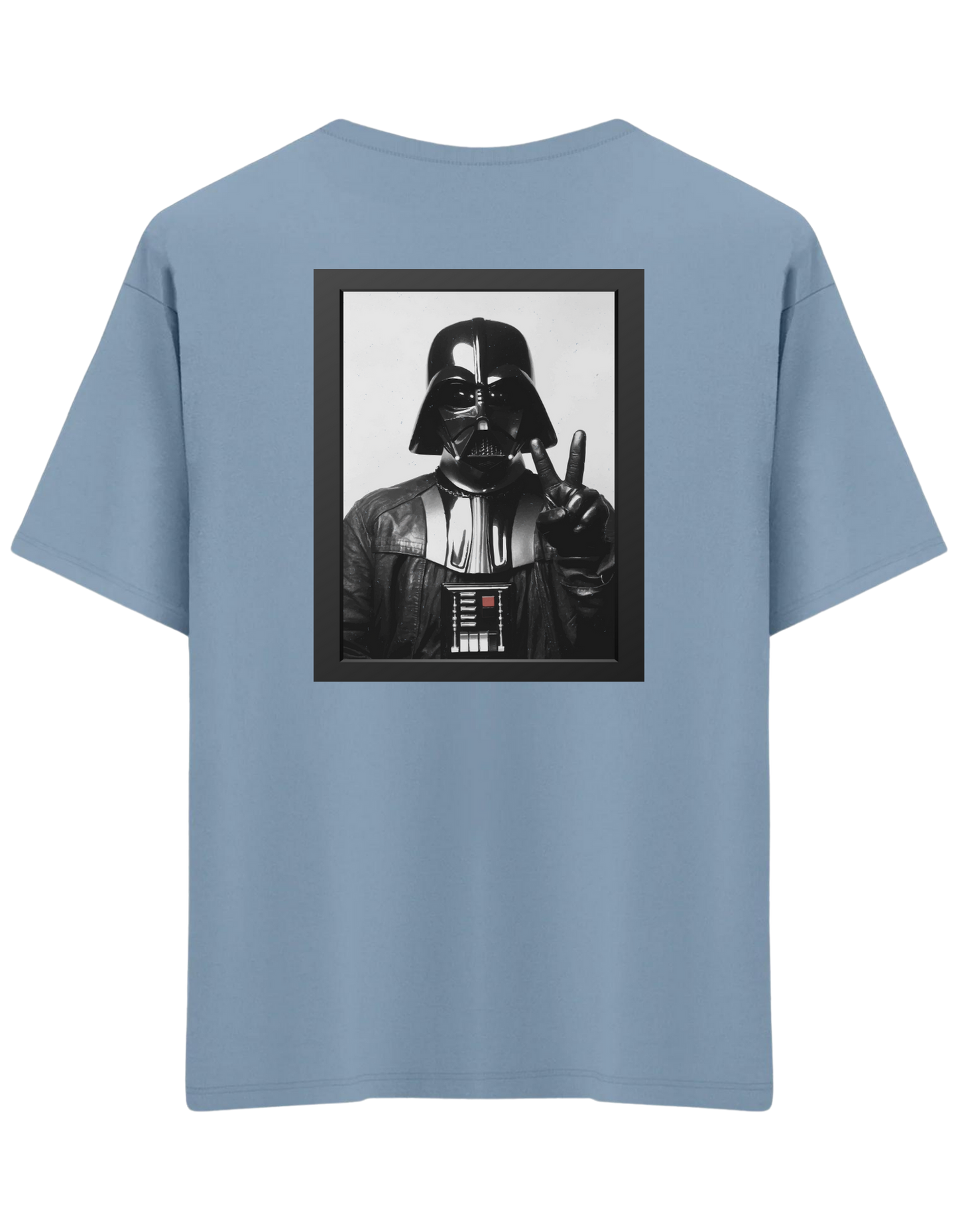 Master Of Peace Baskılı Bisiklet Yaka Oversize T-shirt