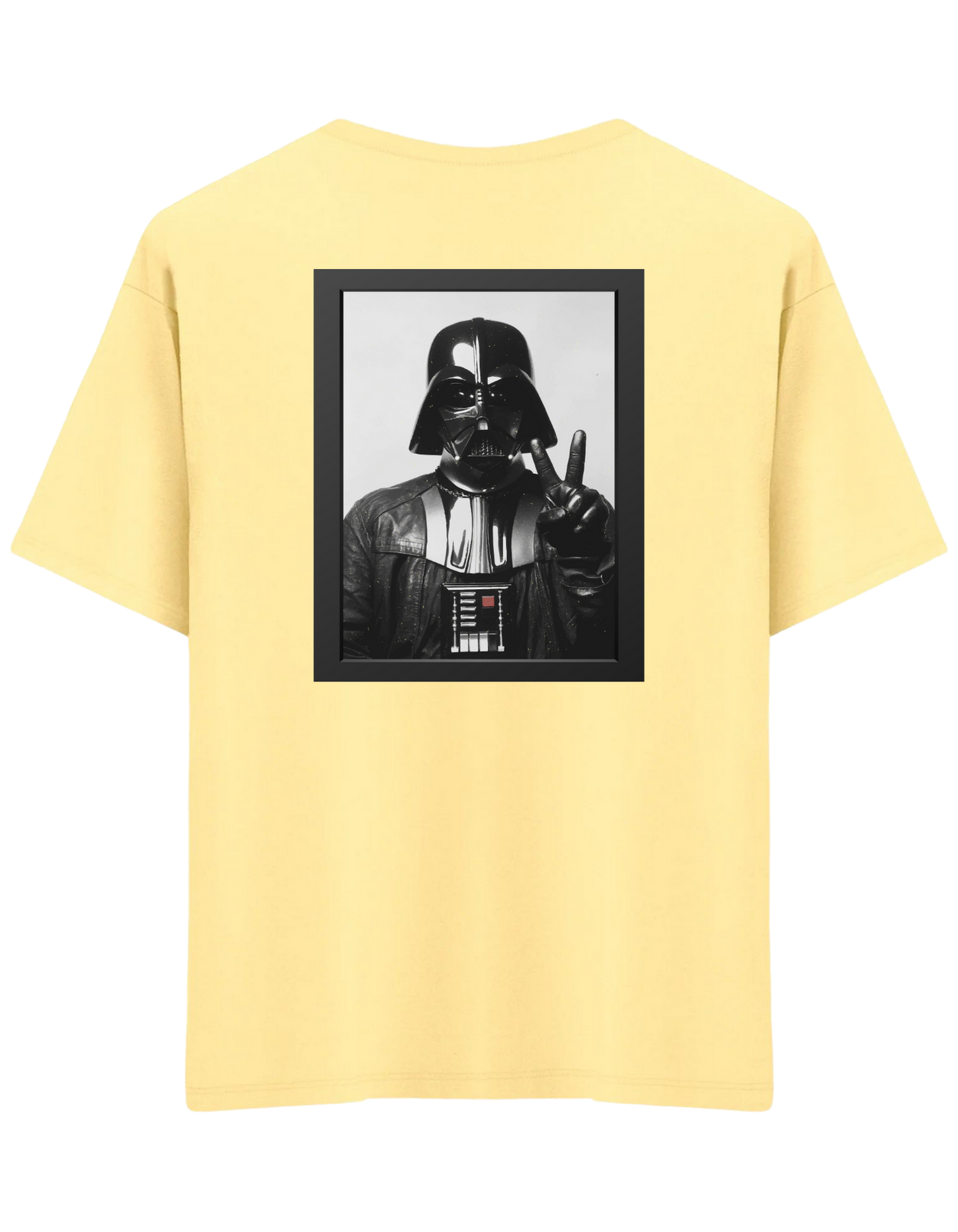 Master Of Peace Baskılı Bisiklet Yaka Oversize T-shirt