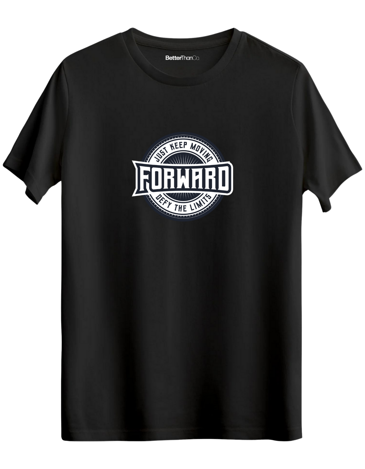 Forward Baskılı Bisiklet Yaka Regular T-shirt