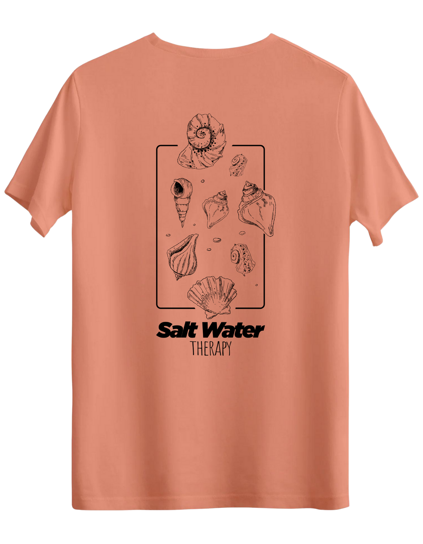 Salt Water Baskılı Bisiklet Yaka Regular T-shirt