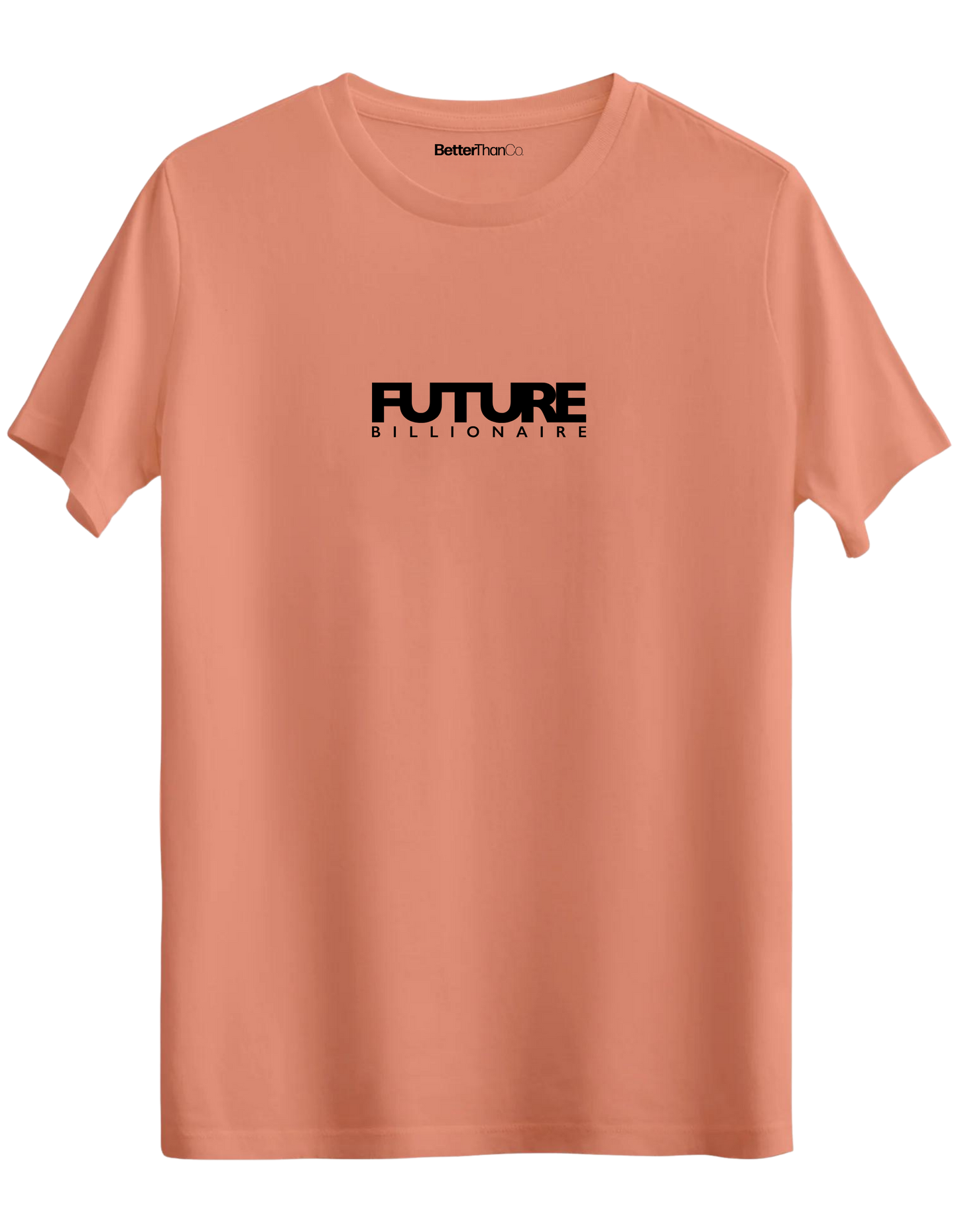Future Billionaire Baskılı Bisiklet Yaka Regular T-shirt