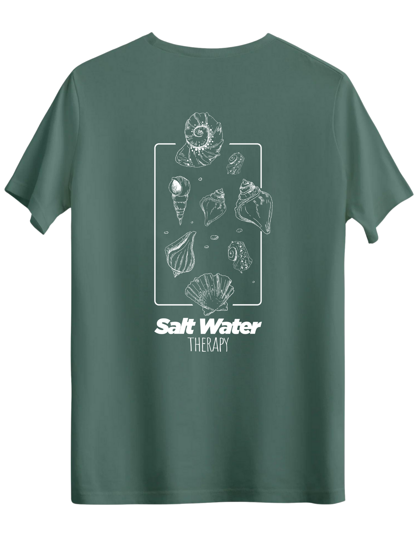 Salt Water Baskılı Bisiklet Yaka Regular T-shirt