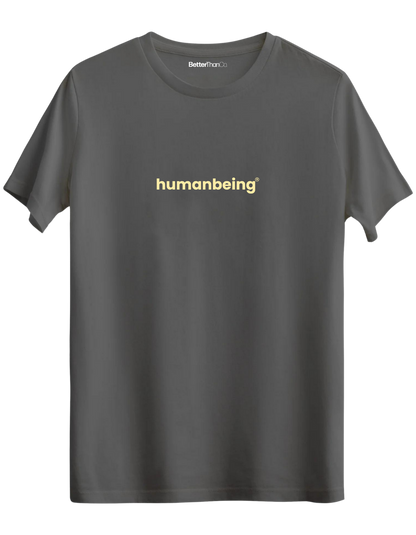 Humanbeing Baskılı Bisiklet Yaka Regular T-shirt