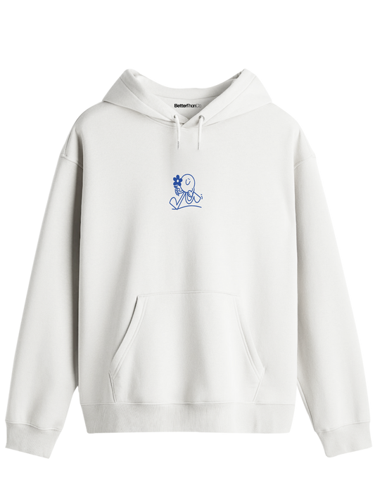 Running Baskılı Unisex Kapüşonlu Yaka Hoodie