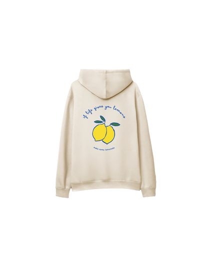 Lemonade Baskılı Oversize Kapüşonlu Çocuk Hoodie