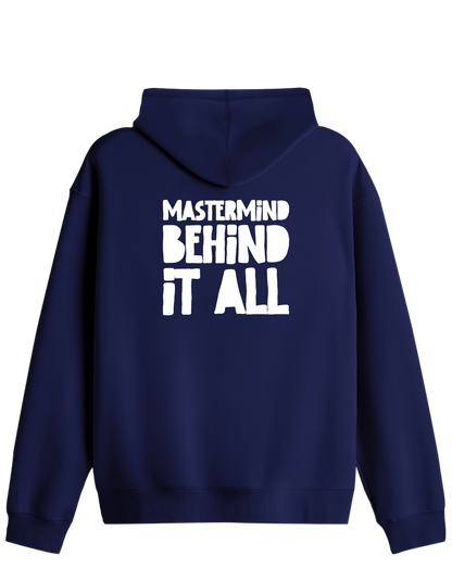Mastermind Baskılı Unisex Kapüşonlu Yaka Hoodie
