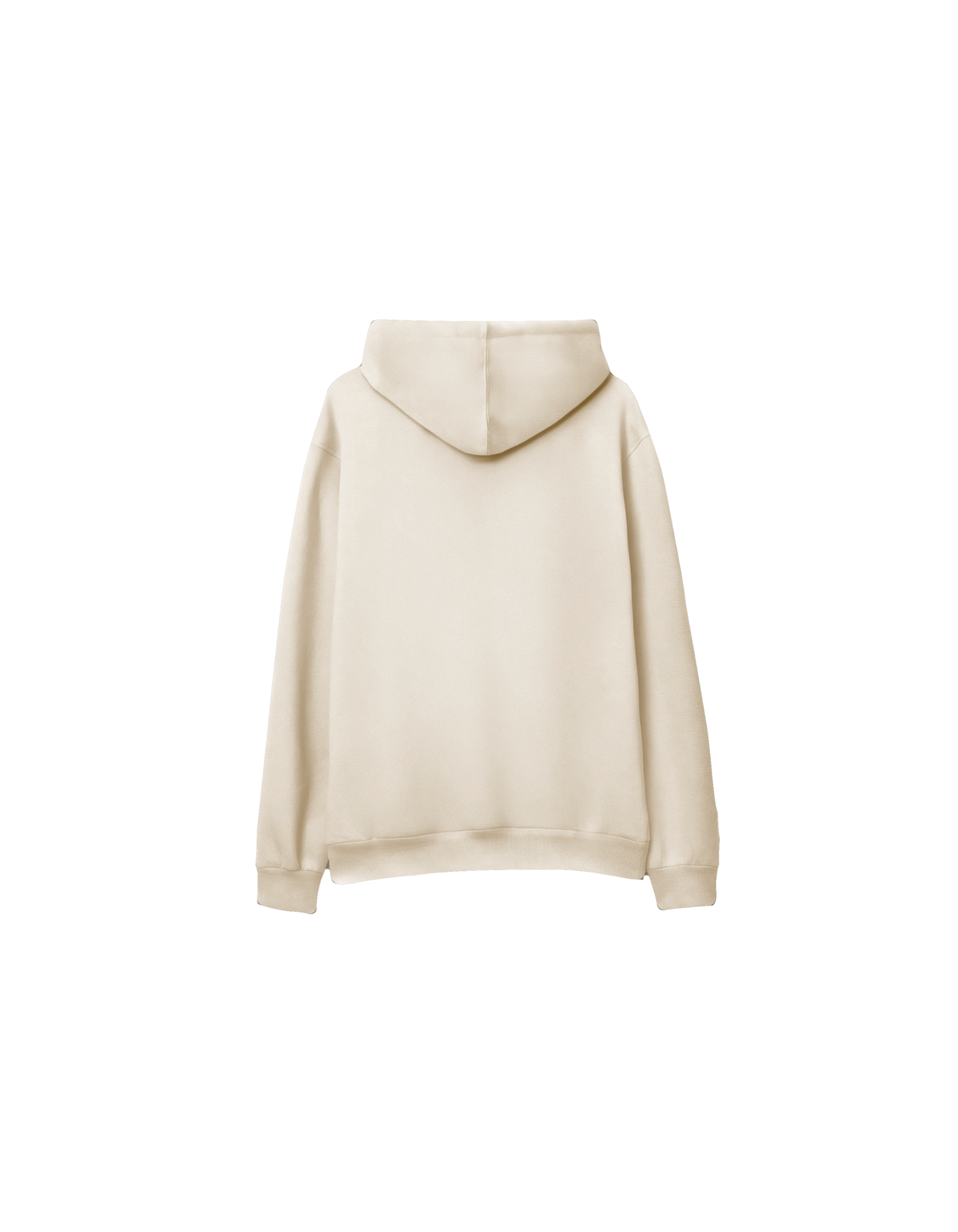 Basic Baskısız Oversize Kapüşonlu Çocuk Hoodie