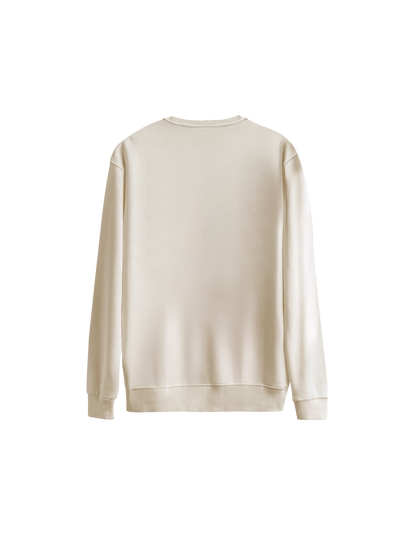 Didn't Do It Baskılı Oversize Bisiklet Yaka Çocuk Sweatshirt