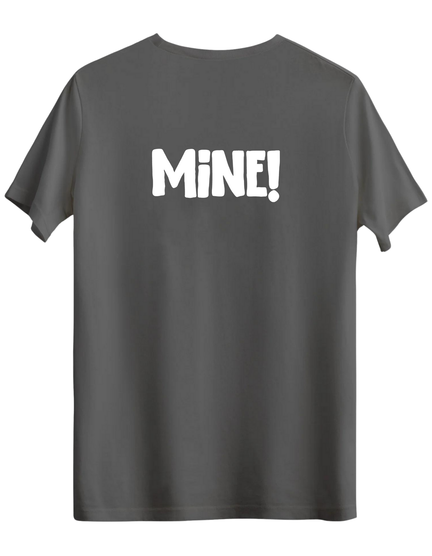 Mine! Baskılı Bisiklet Yaka Regular T-shirt