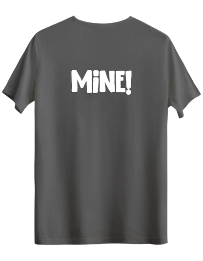 Mine! Baskılı Bisiklet Yaka Regular T-shirt