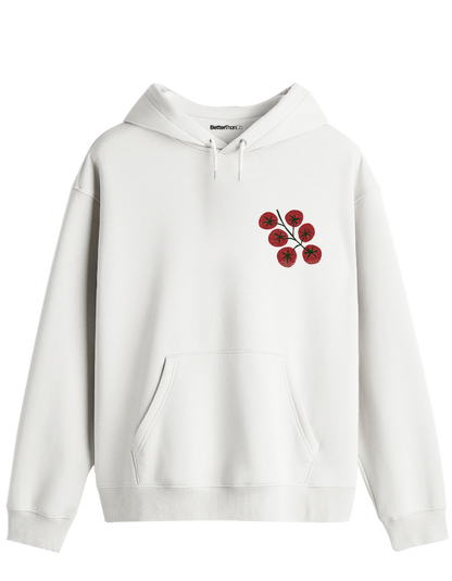 Tomatoes Baskılı Unisex Kapüşonlu Yaka Hoodie