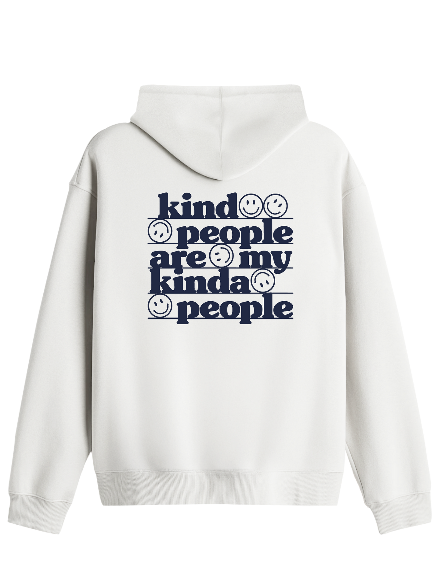 Be Kind Baskılı Unisex Kapüşonlu Yaka Hoodie