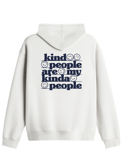 Be Kind Baskılı Unisex Kapüşonlu Yaka Hoodie
