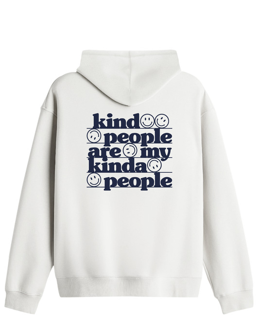 Be Kind Baskılı Unisex Kapüşonlu Yaka Hoodie