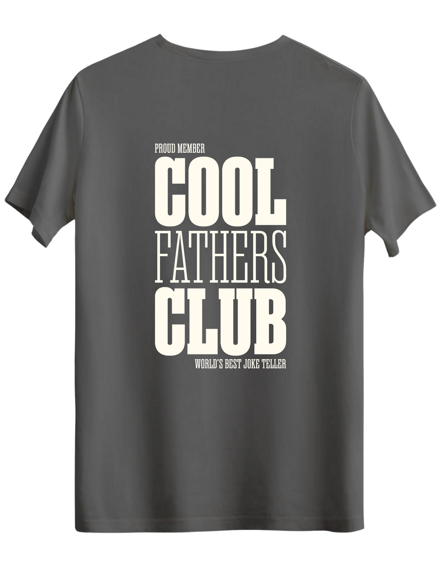 Cool Fathers Club Baskılı Bisiklet Yaka Regular T-shirt