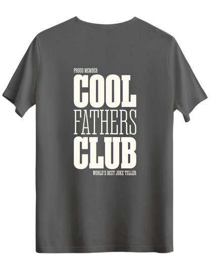 Cool Fathers Club Baskılı Bisiklet Yaka Regular T-shirt
