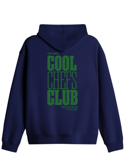 Cool Chefs Club Baskılı Unisex Kapüşonlu Yaka Hoodie