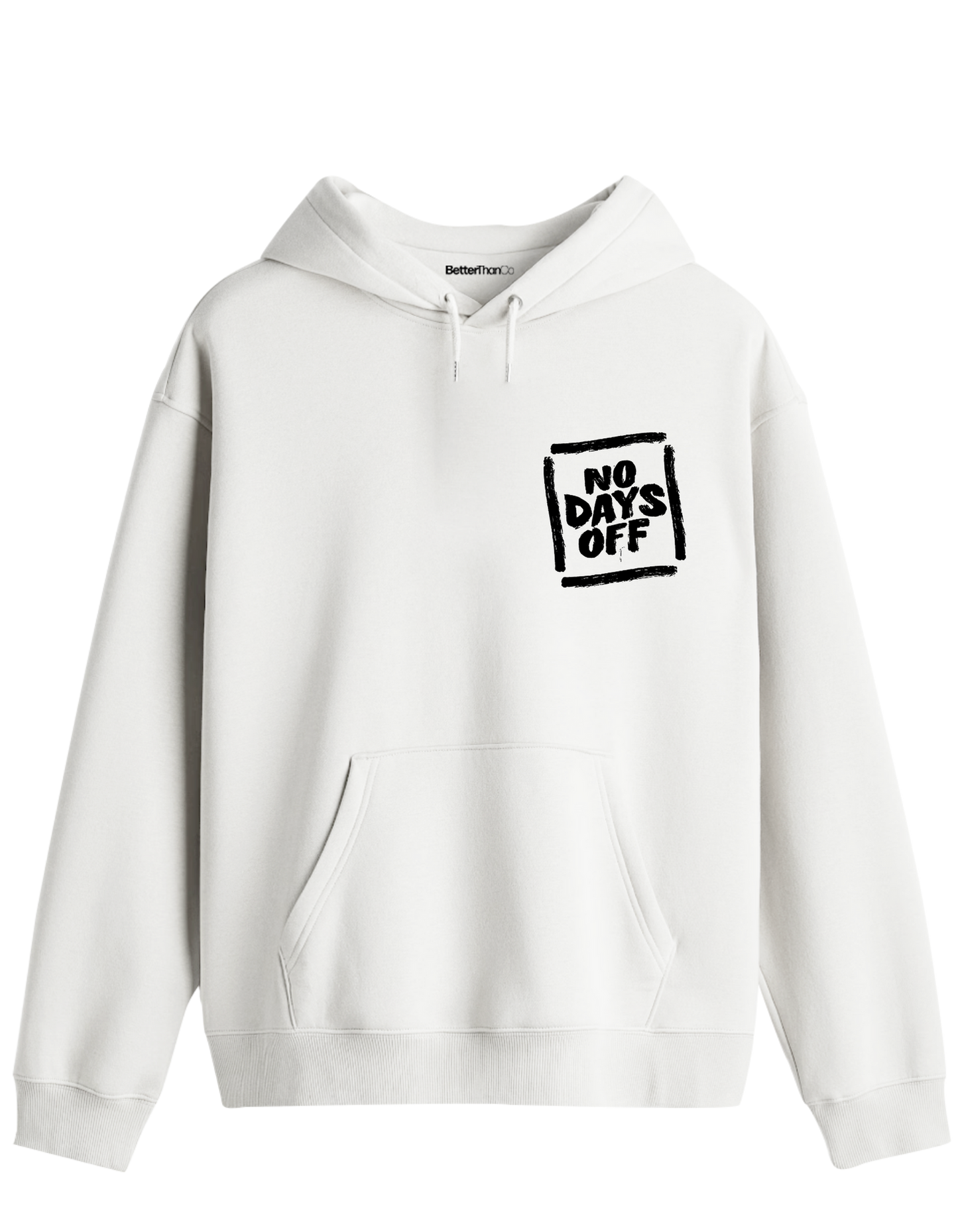 Day Off Baskılı Unisex Kapüşonlu Yaka Hoodie