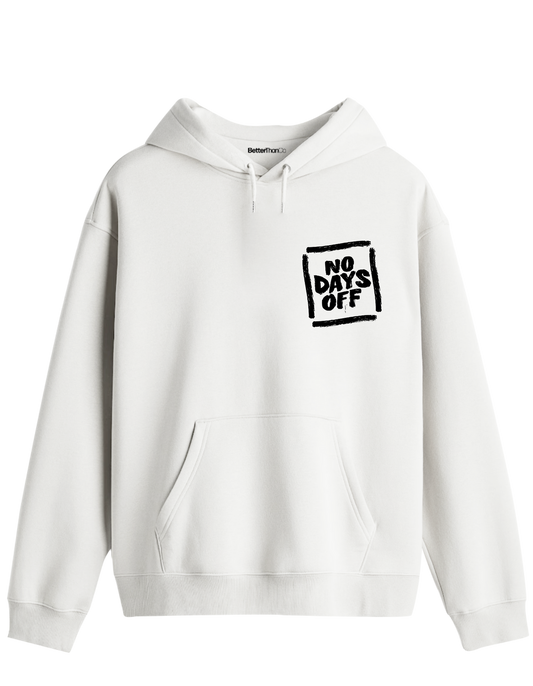 Day Off Baskılı Unisex Kapüşonlu Yaka Hoodie