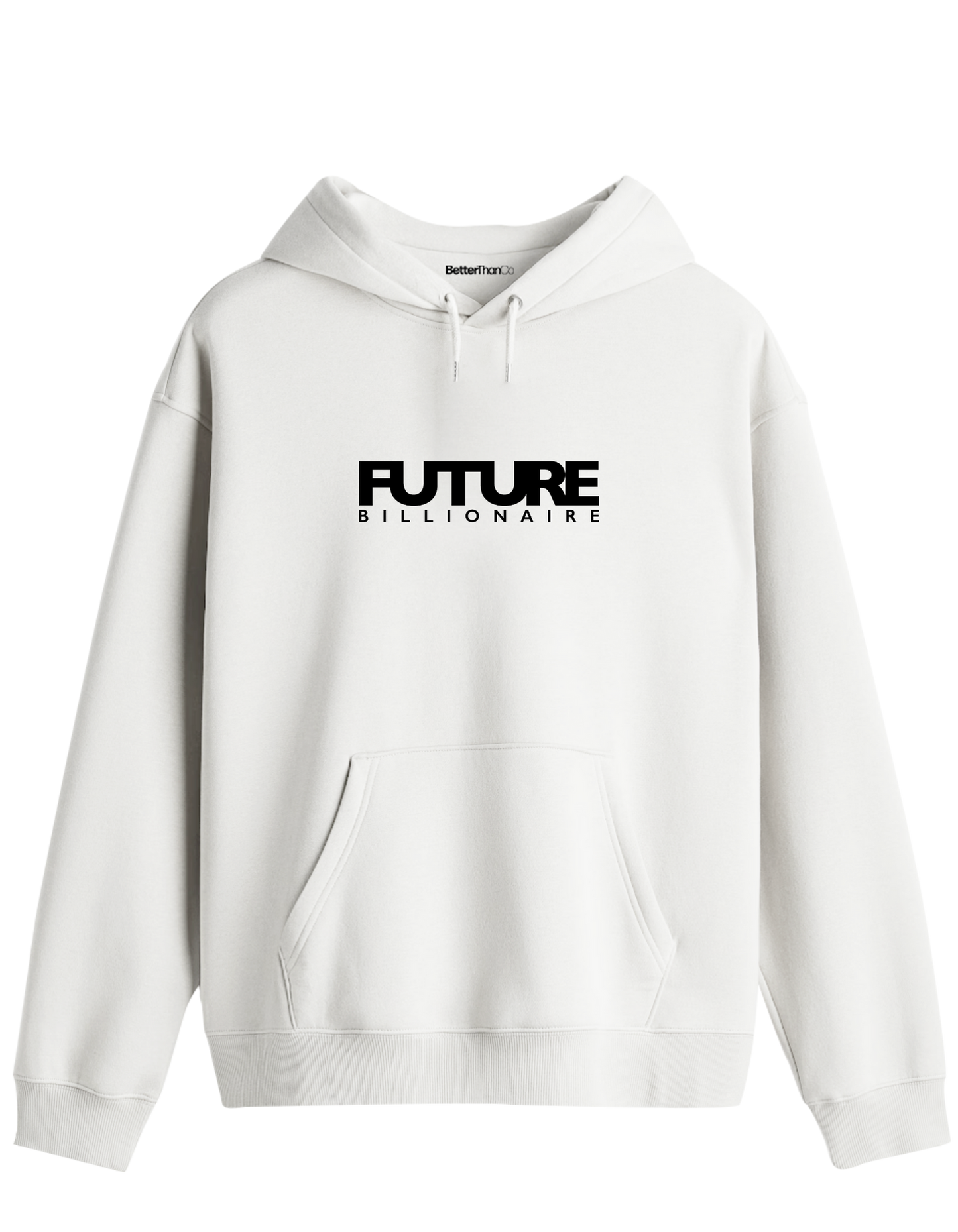 Future Billionaire Baskılı Unisex Kapüşonlu Yaka Hoodie