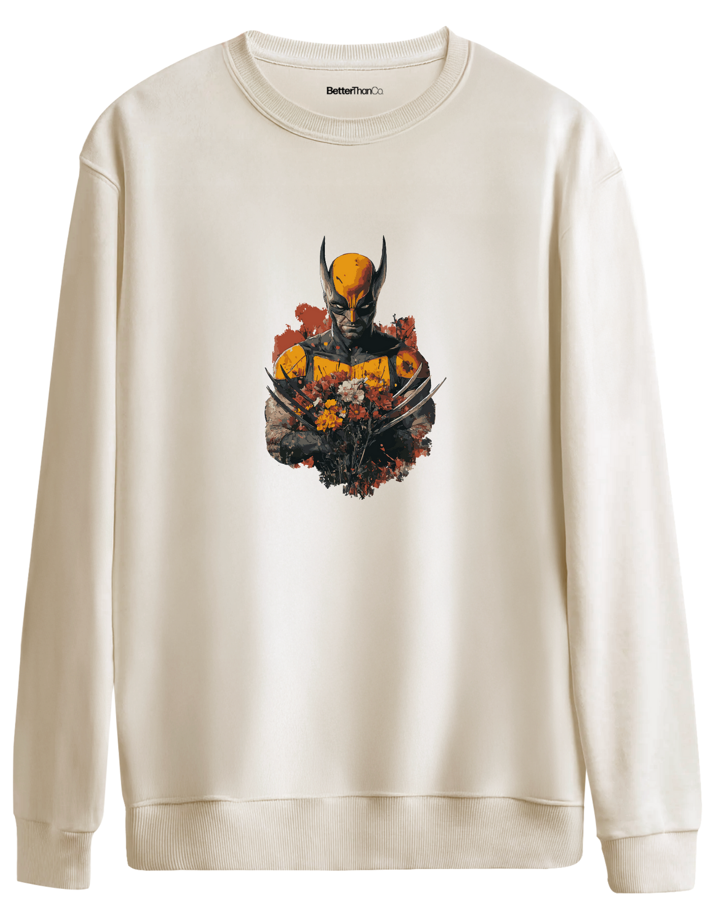 Secret Lover Baskılı Bisiklet Yaka Oversize Sweatshirt